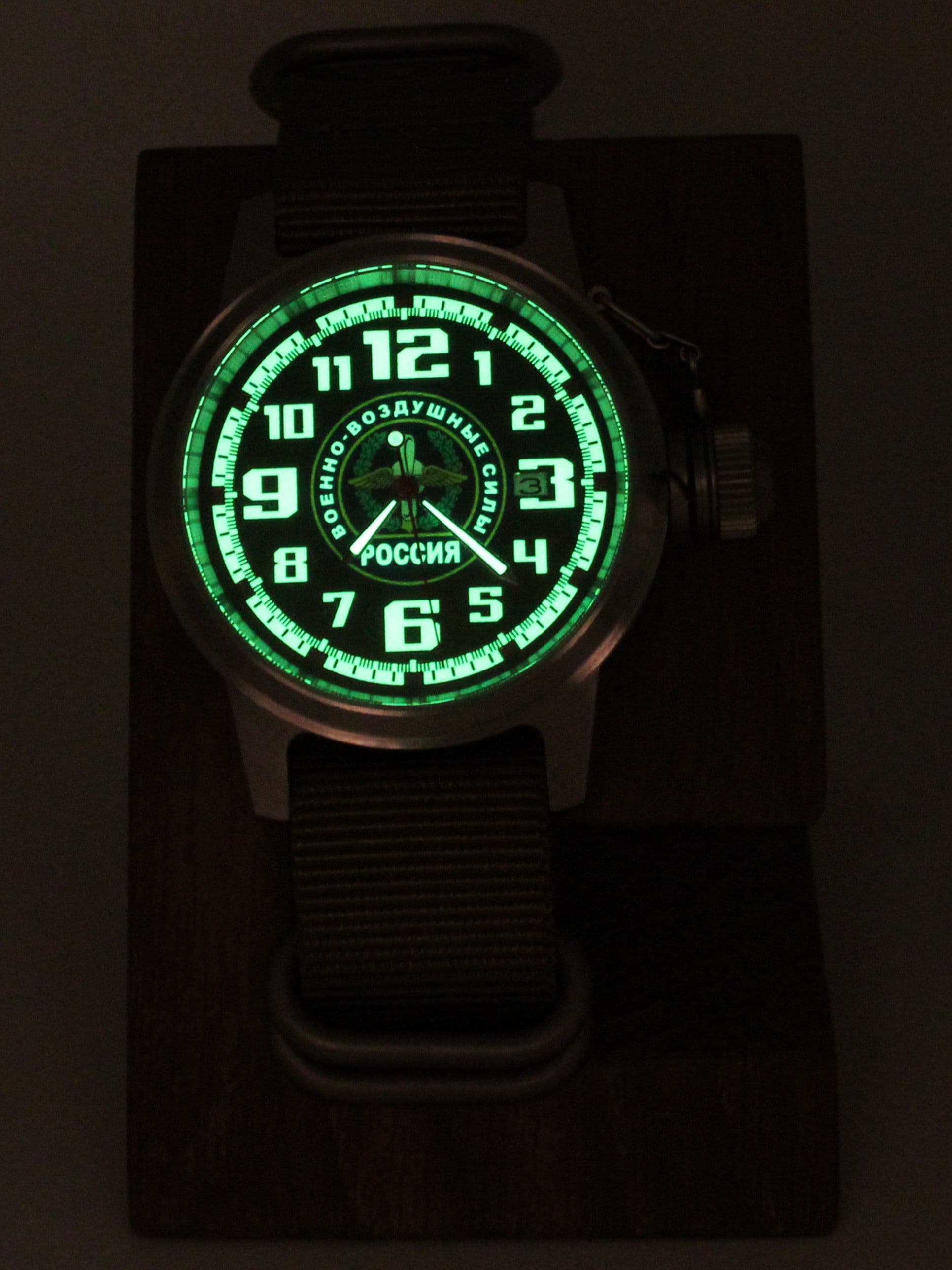 Часы ВВС механические с автоподзаводом (Seiko NH35A) 45.207.21