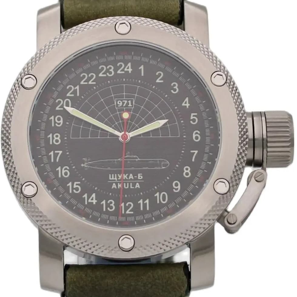 Часы 971 Щука-Б (Акула), механизм Восток 2415.01