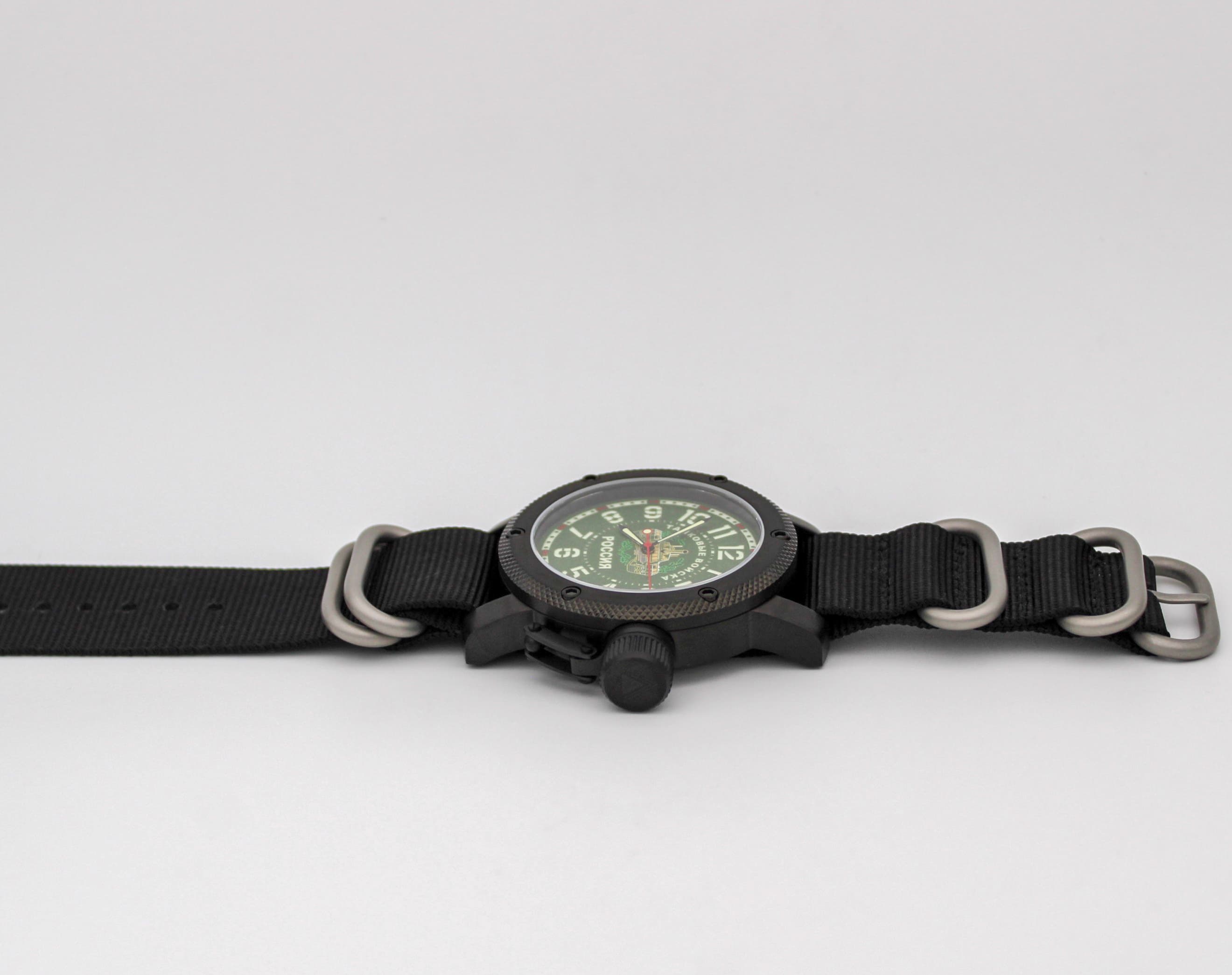 Часы Танковые войска РОССИЯ, механизм Восток 2415.01