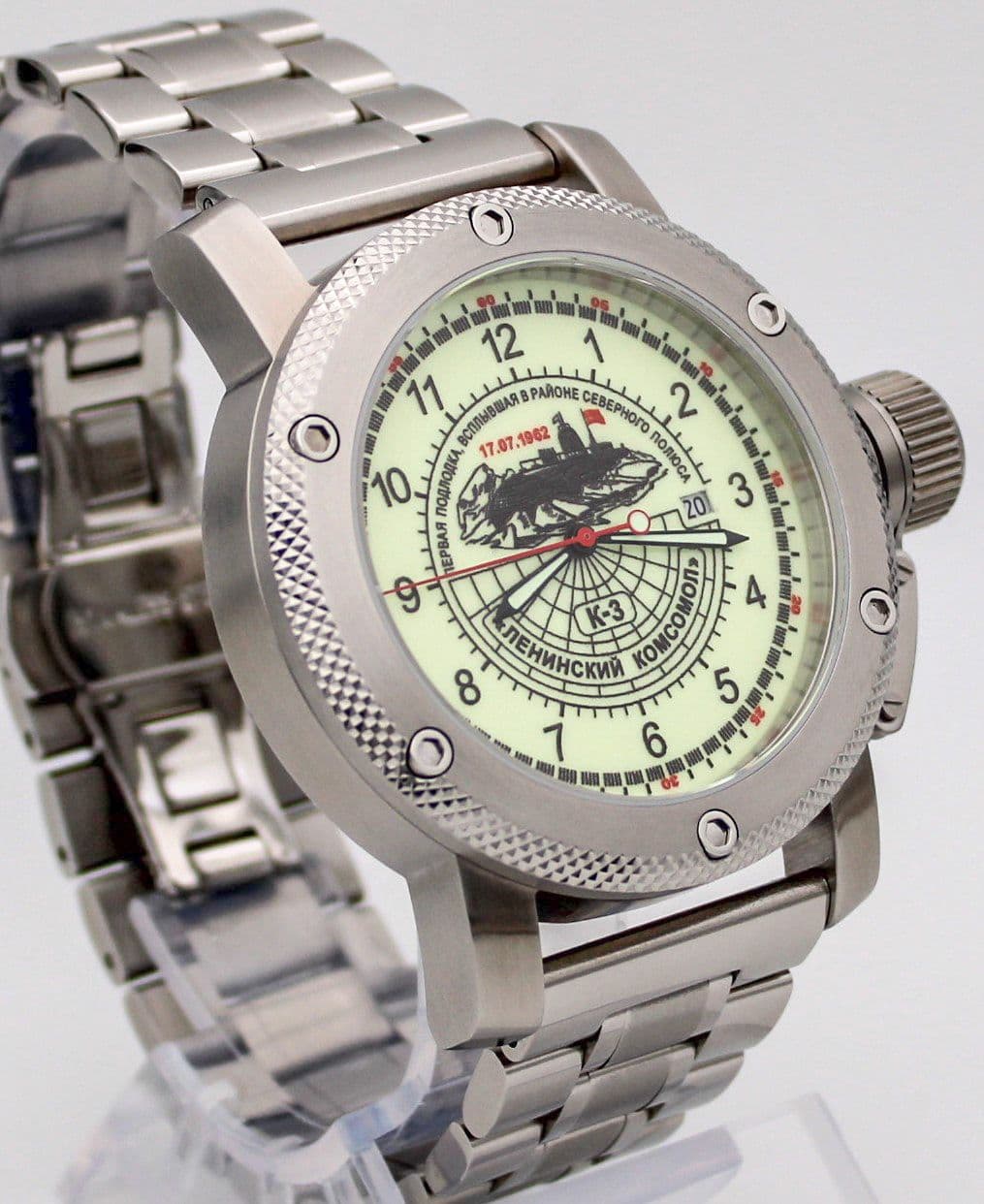 Часы К-3 "Ленинский комсомол" механические с автоподзаводом (Miyota 8215) 05.1340.2