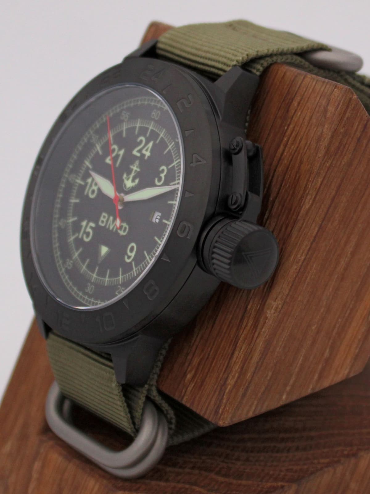 Часы ВМФ кварцевые (Ronda 515.24H) Q152.060.21