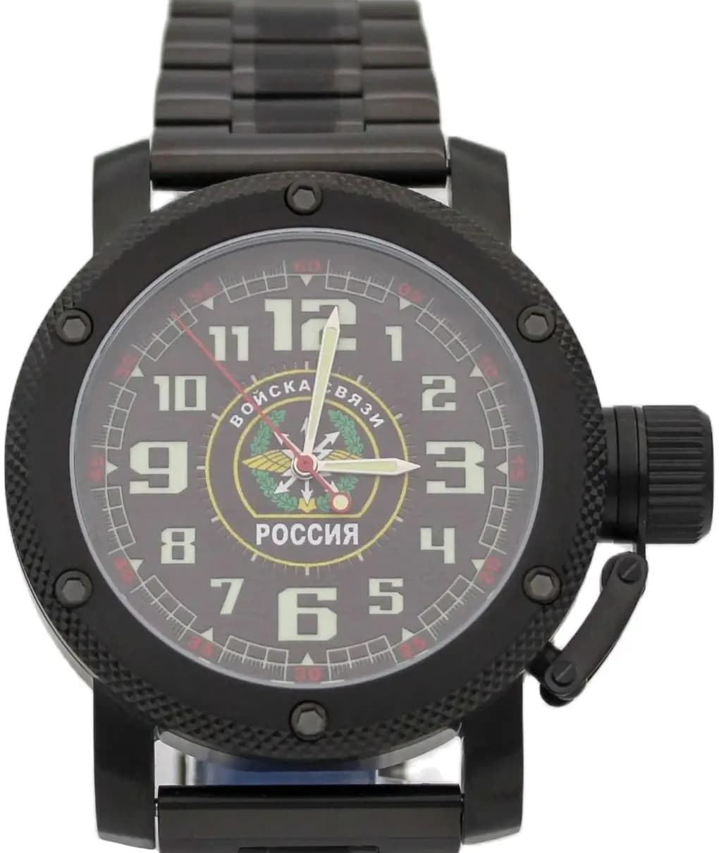 Часы ВОЙСКА СВЯЗИ РОССИИ, механизм Восток 2415.01