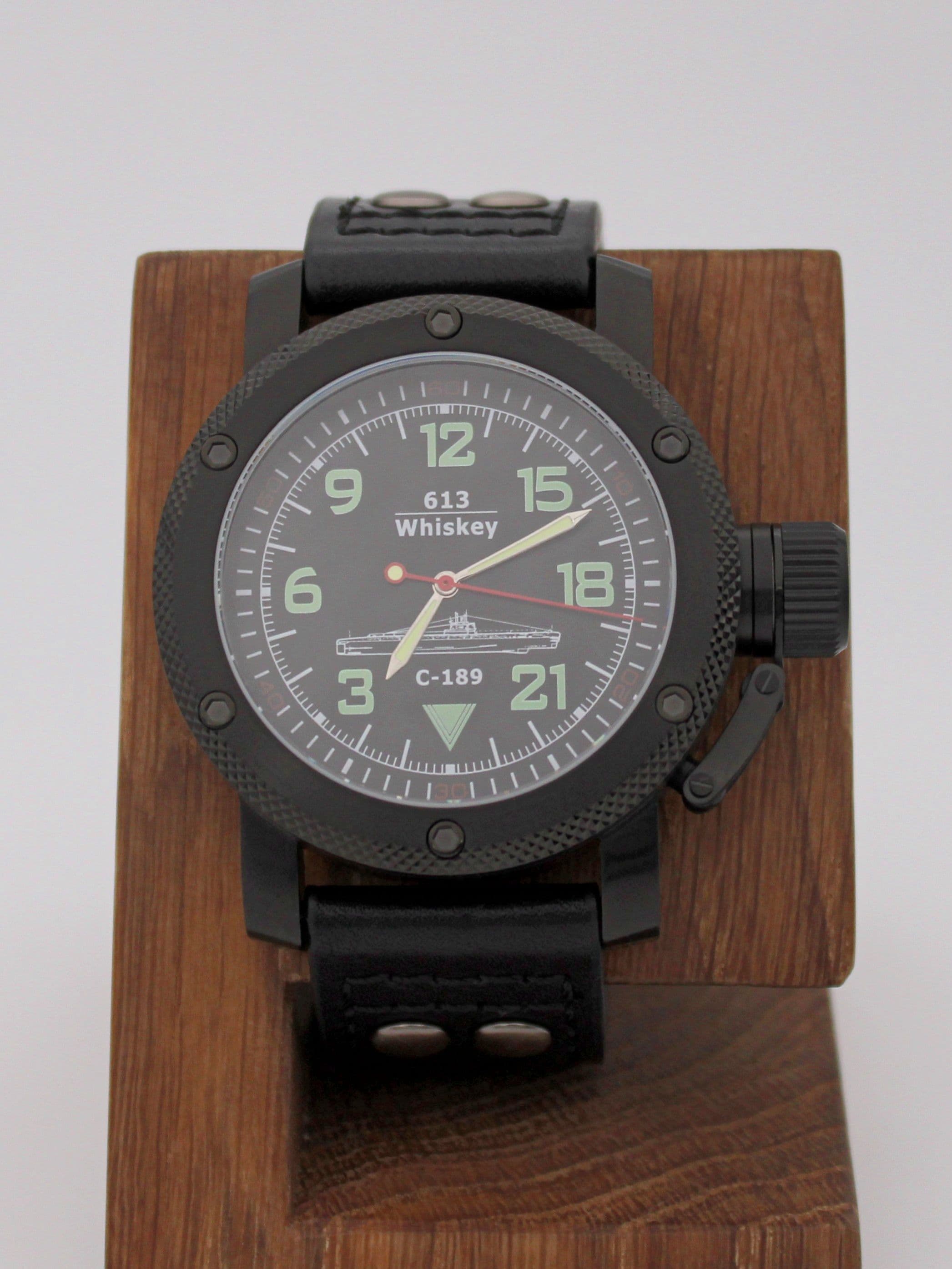 Часы С-189 (Whiskey) механические с автоподзаводом (Восток 2431) 101.104.01