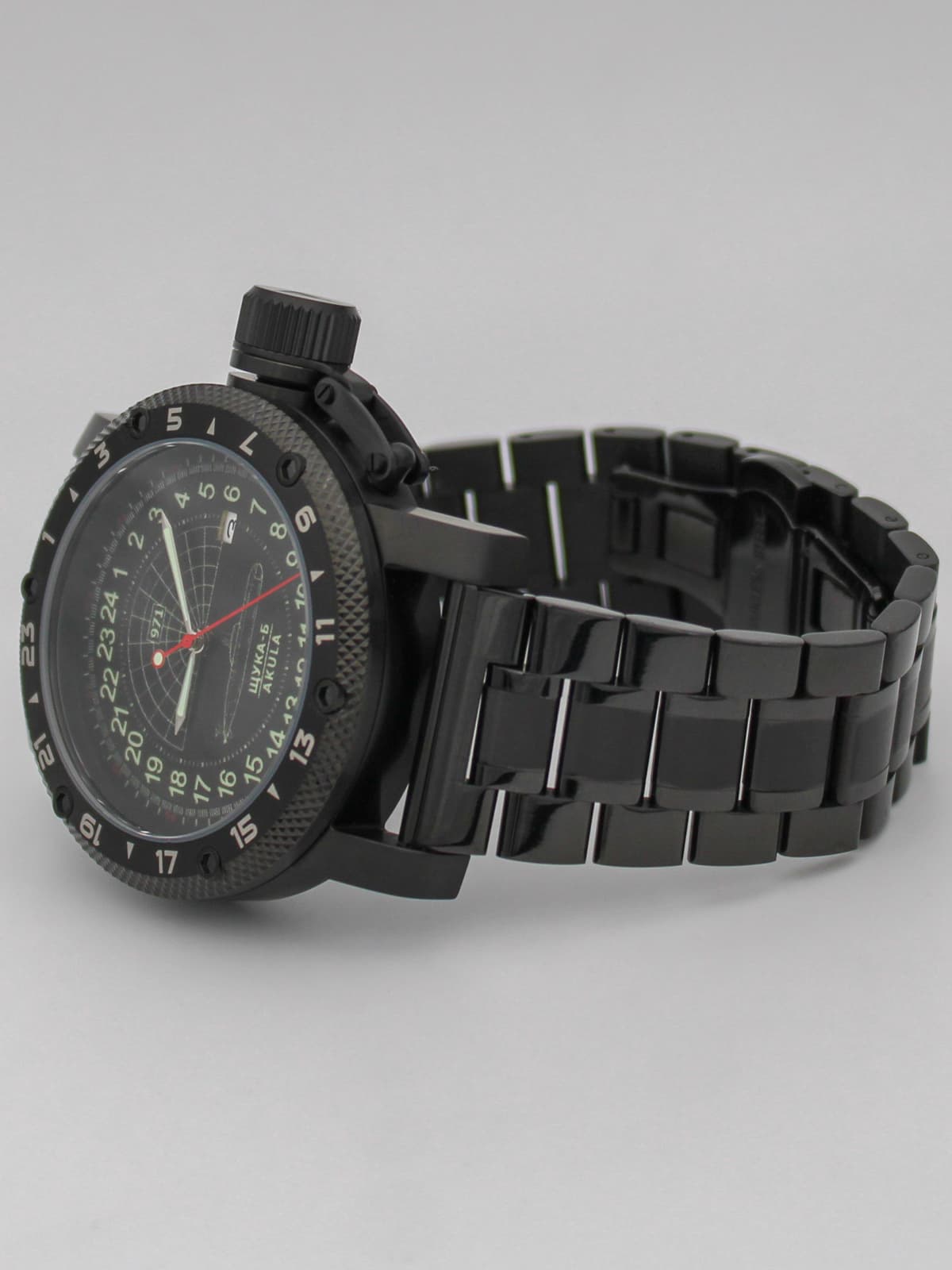 Часы 971 / Щука-Б (Akula) кварцевые (Ronda 515.24H) Q147.063.1