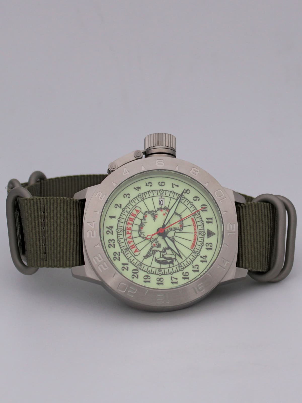 Часы Полярные / Антарктика механические с автоподзаводом (Seiko NH34A) 52.140.21