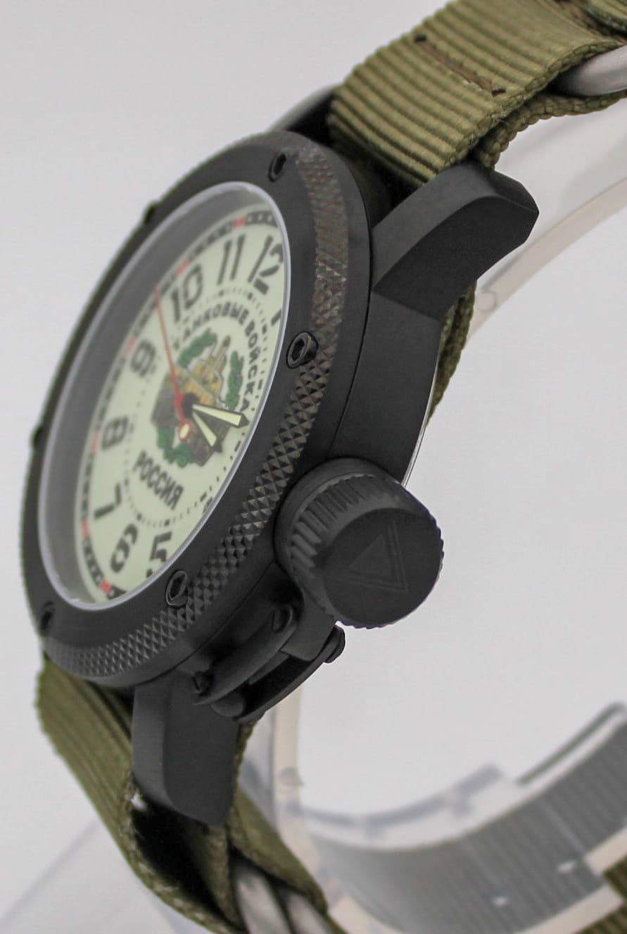 Часы Танковые войска РОССИЯ, механизм Восток 2415.01