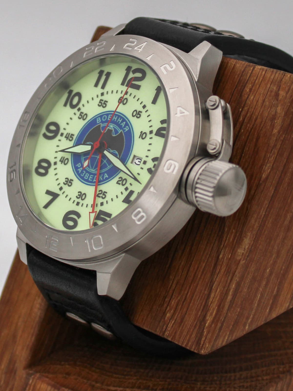 Часы Военная разведка механические с автоподзаводом (Seiko NH34A) 52.168.01