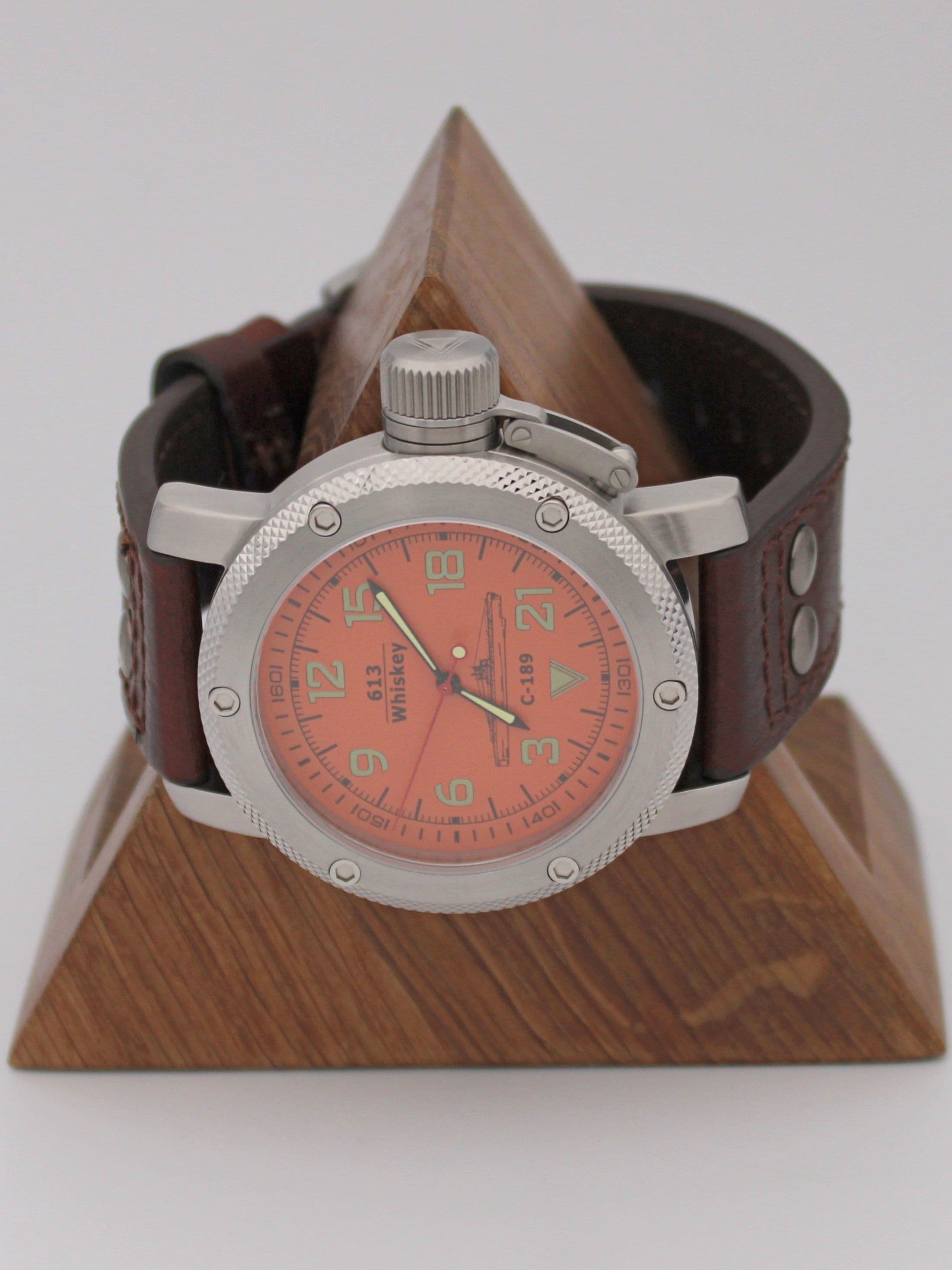 Часы С-189 (Whiskey) механические с автоподзаводом (Восток 2431) 01.103.02