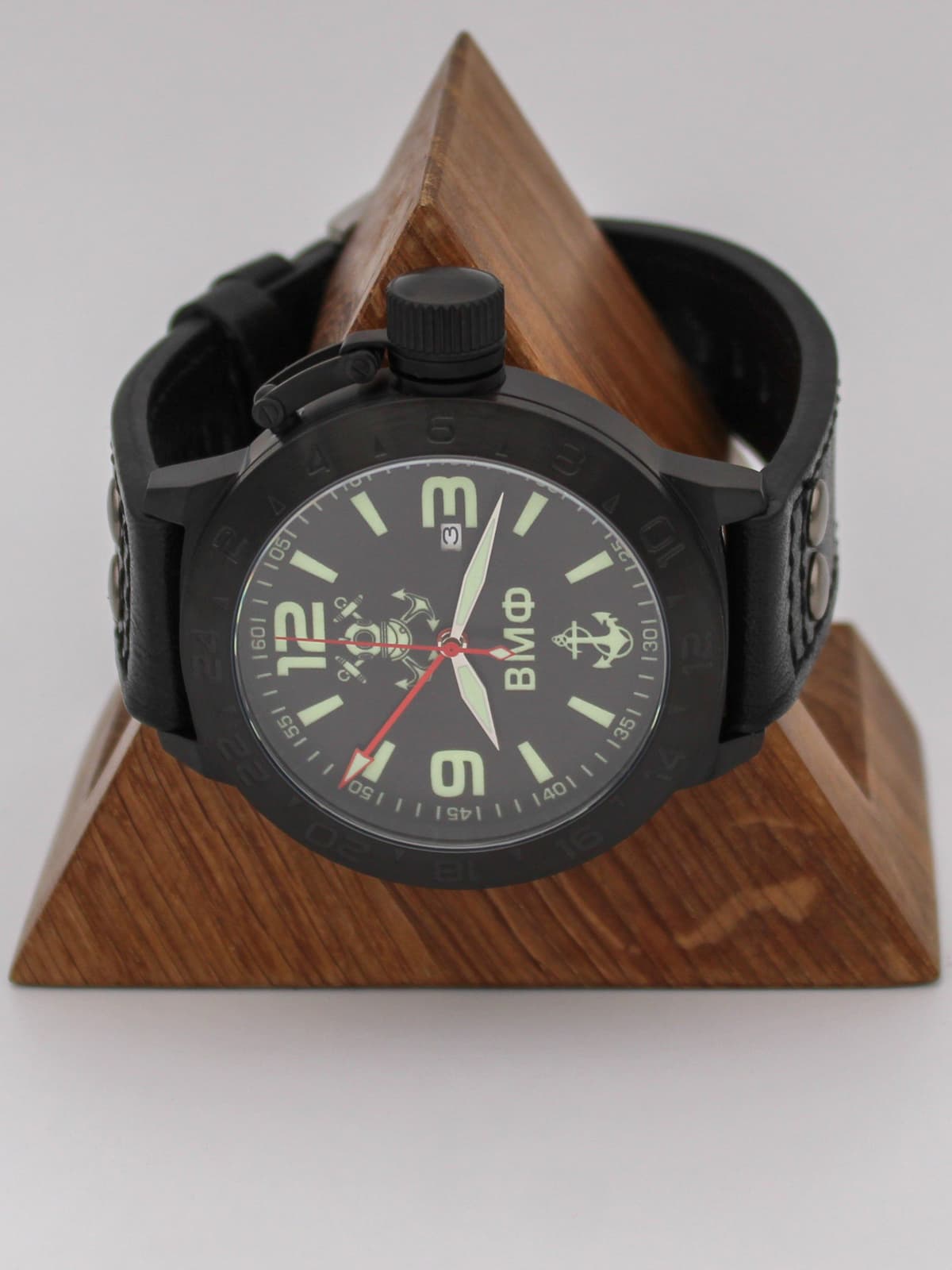 Часы ВМФ механические с автоподзаводом (Seiko NH34A) 152.026.01