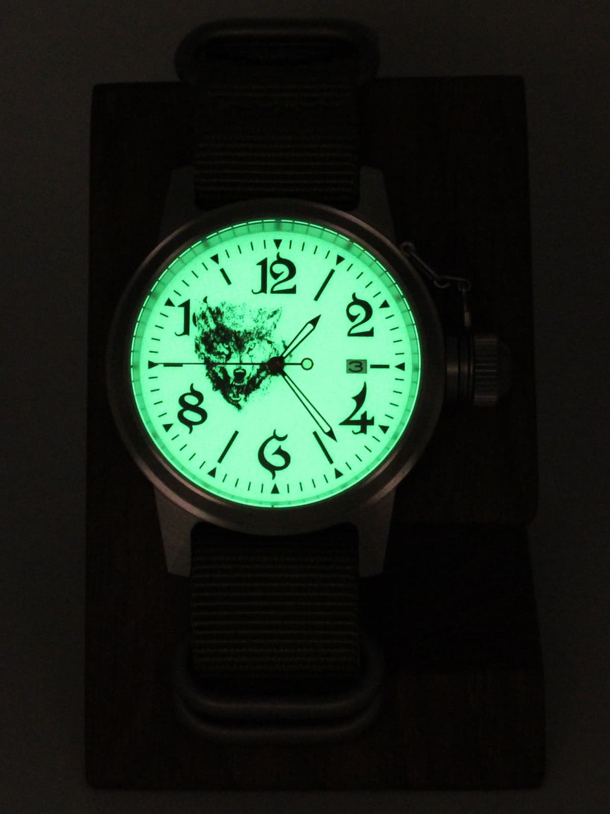 Часы Волк механические с автоподзаводом (Seiko NH35A) 45.305.21