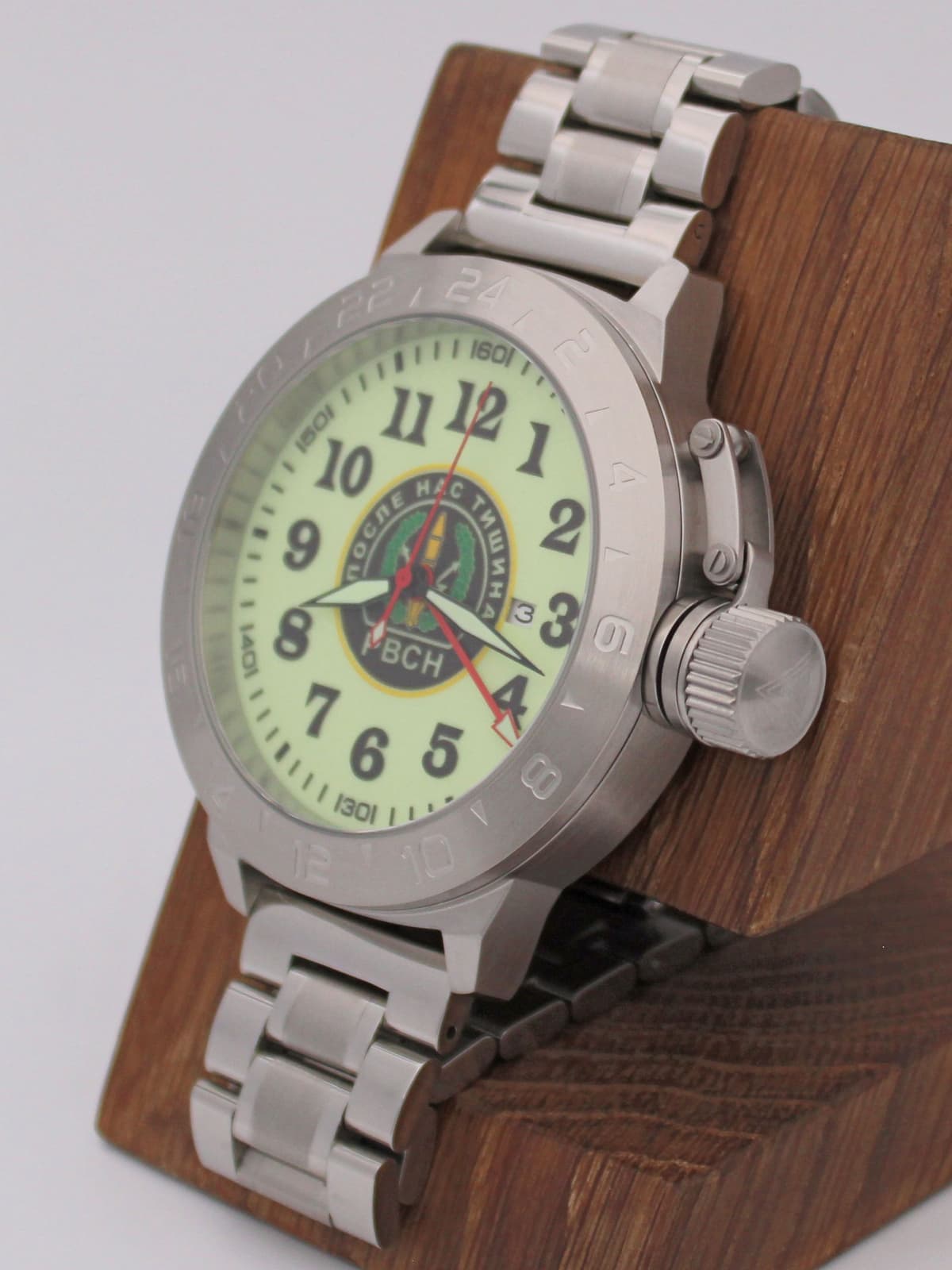 Часы РВСН механические с автоподзаводом (Seiko NH34A) 52.307.2