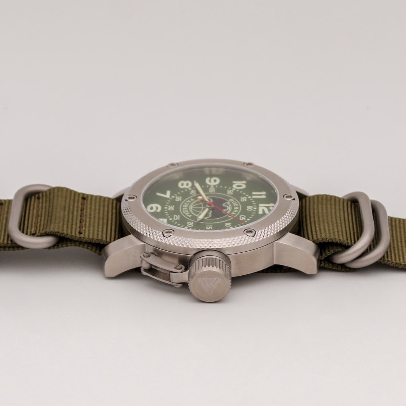 Часы ВОЕННАЯ РАЗВЕДКА, механизм Восток 2415.01