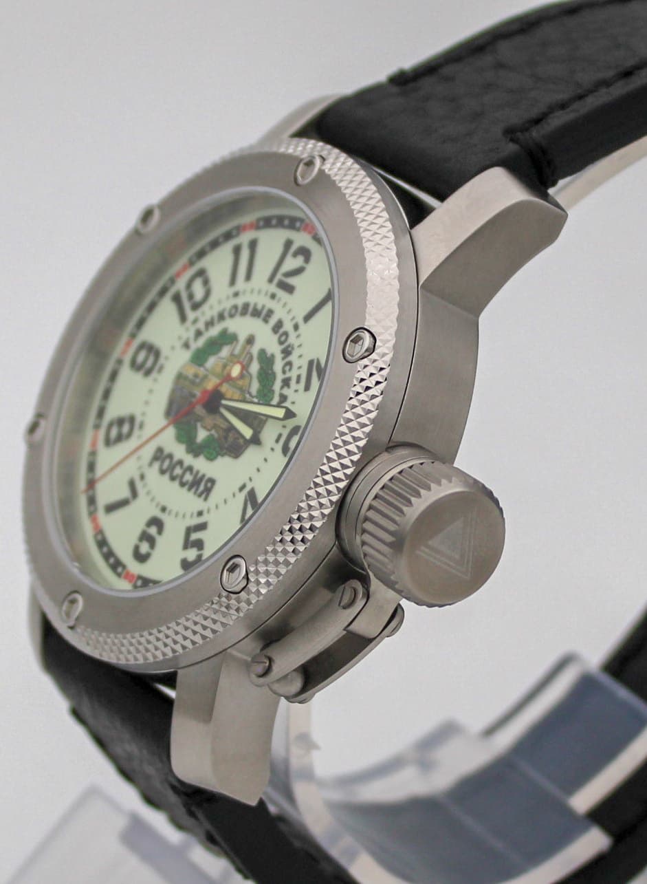 Часы Танковые войска РОССИЯ, механизм Восток 2415.01