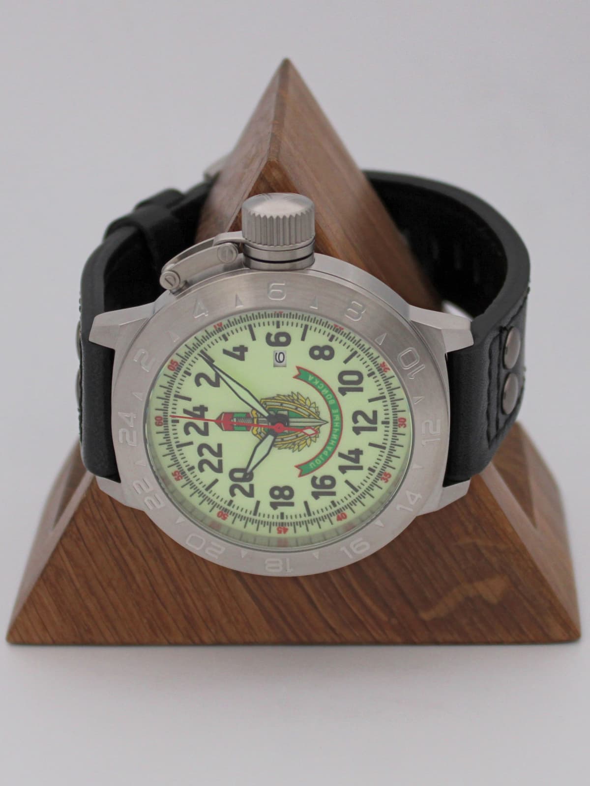 Часы Погранвойска механические с автоподзаводом (Seiko NH34A) 52.173.01