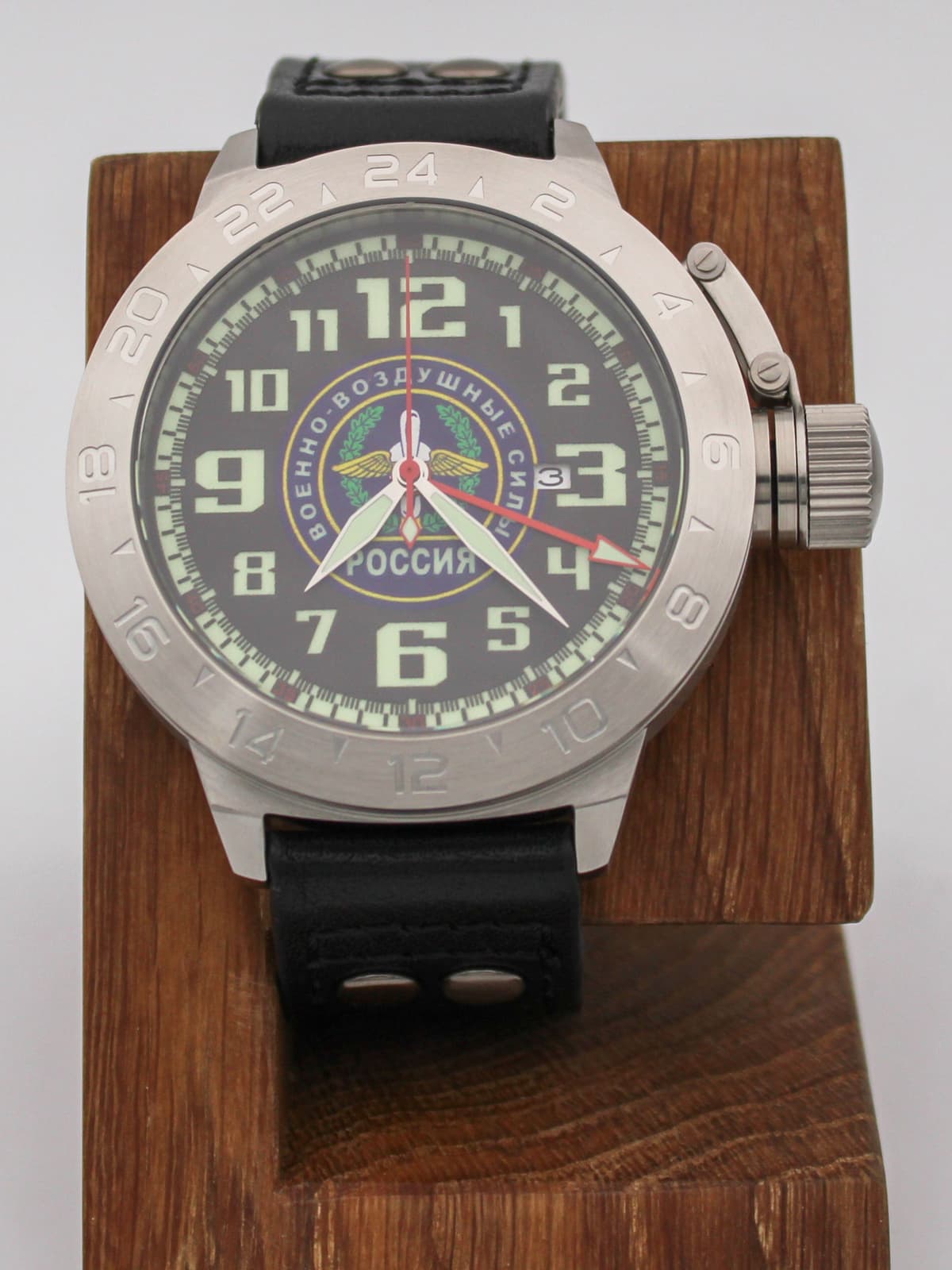 Часы ВВС механические с автоподзаводом (Seiko NH34A) 52.207.01