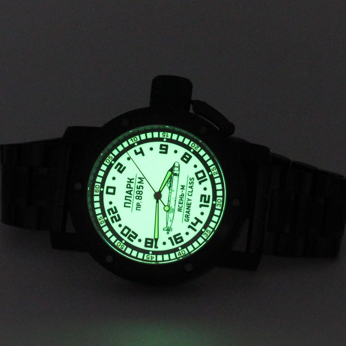 Часы ПЛАРК 885М Ясень-М (Graney class) механические (Ракета 2623) 103.1193.1
