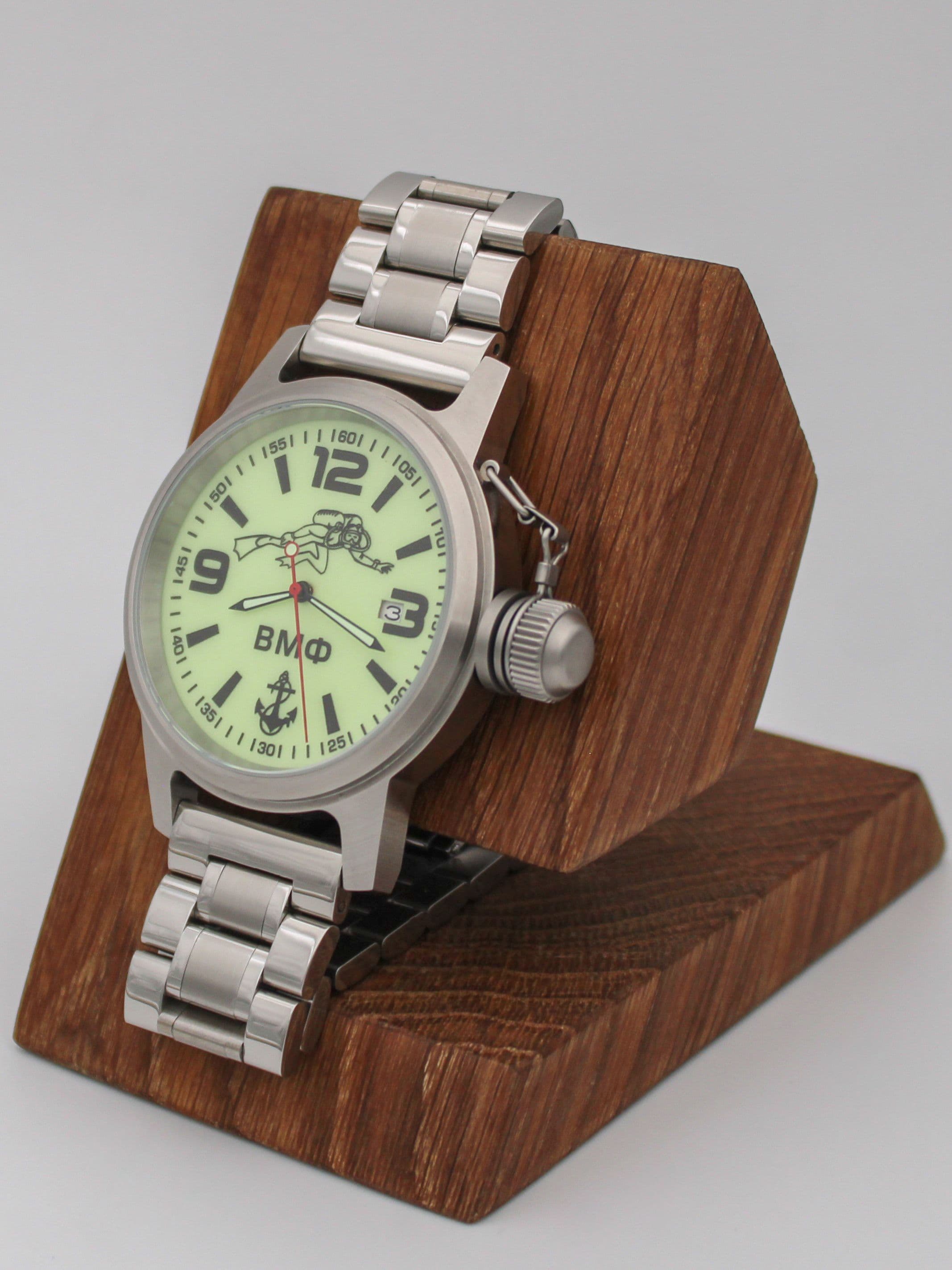 Часы ВМФ Боевой пловец механические с автоподзаводом (Seiko NH35A) 45.027.2