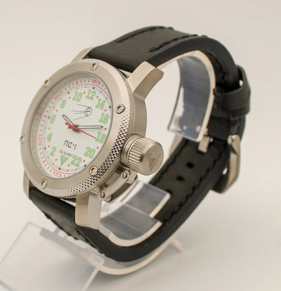 Часы "Простейший Спутник-1" 1121.01 механические с автоподзаводом (сапфировое стекло), механизм Восток 2431