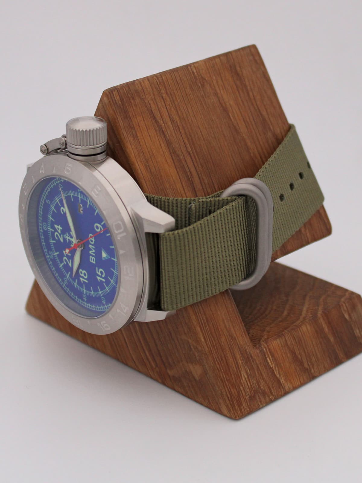 Часы ВМФ механические с автоподзаводом (Seiko NH34A) 52.070.21