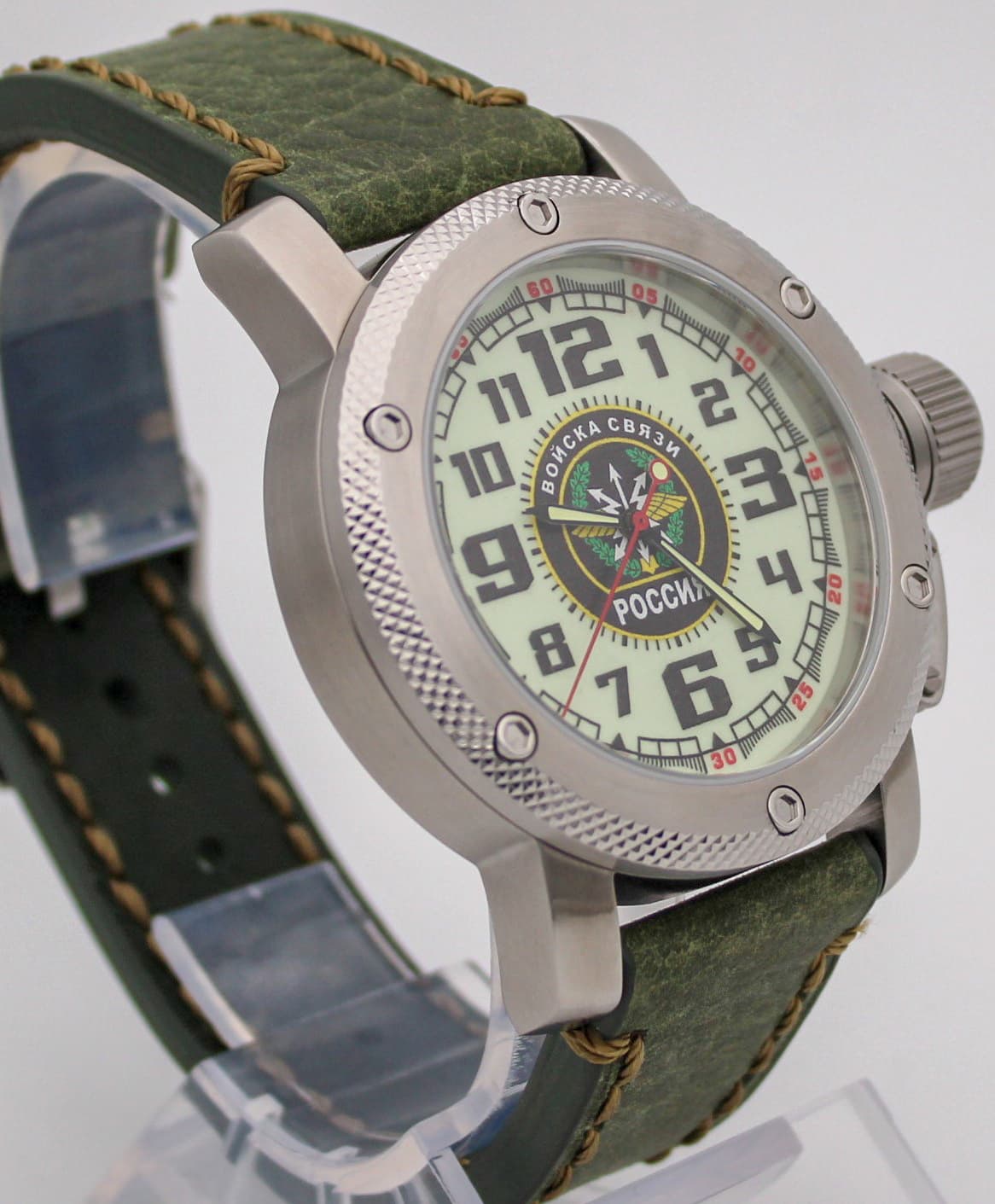 Часы ВОЙСКА СВЯЗИ РОССИИ, механизм Восток 2415.01