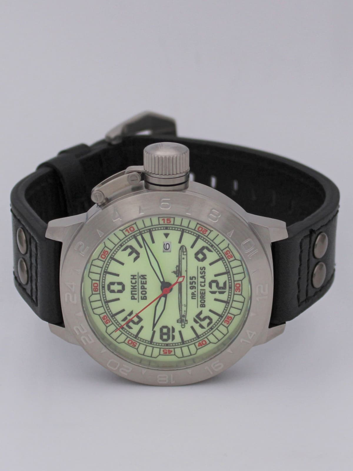 Часы РПКСН 955 Борей (Borei class) механические с автоподзаводом (Seiko NH34A) 52.190.01