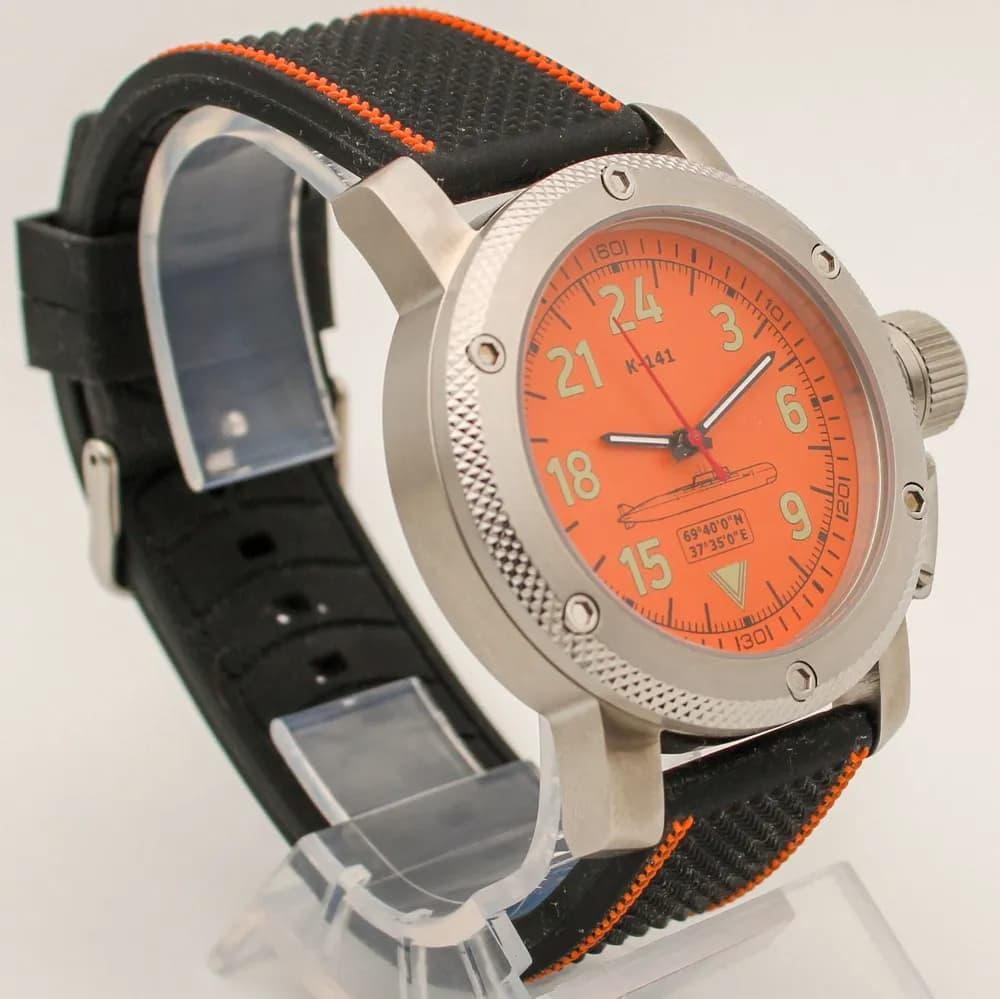 Часы К-141 / Курск (Oscar-II) 088.17 механические, механизм Ракета 2623 