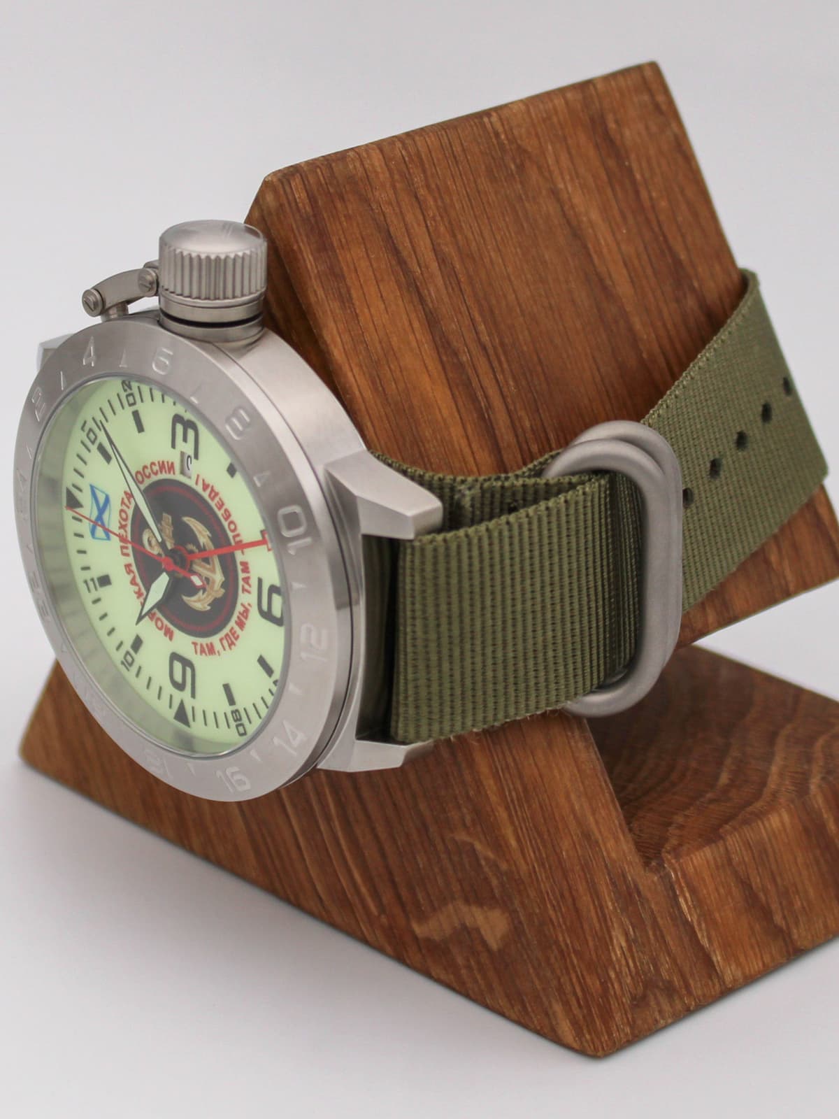 Часы Морская пехота механические с автоподзаводом (Seiko NH34A) 52.166.21