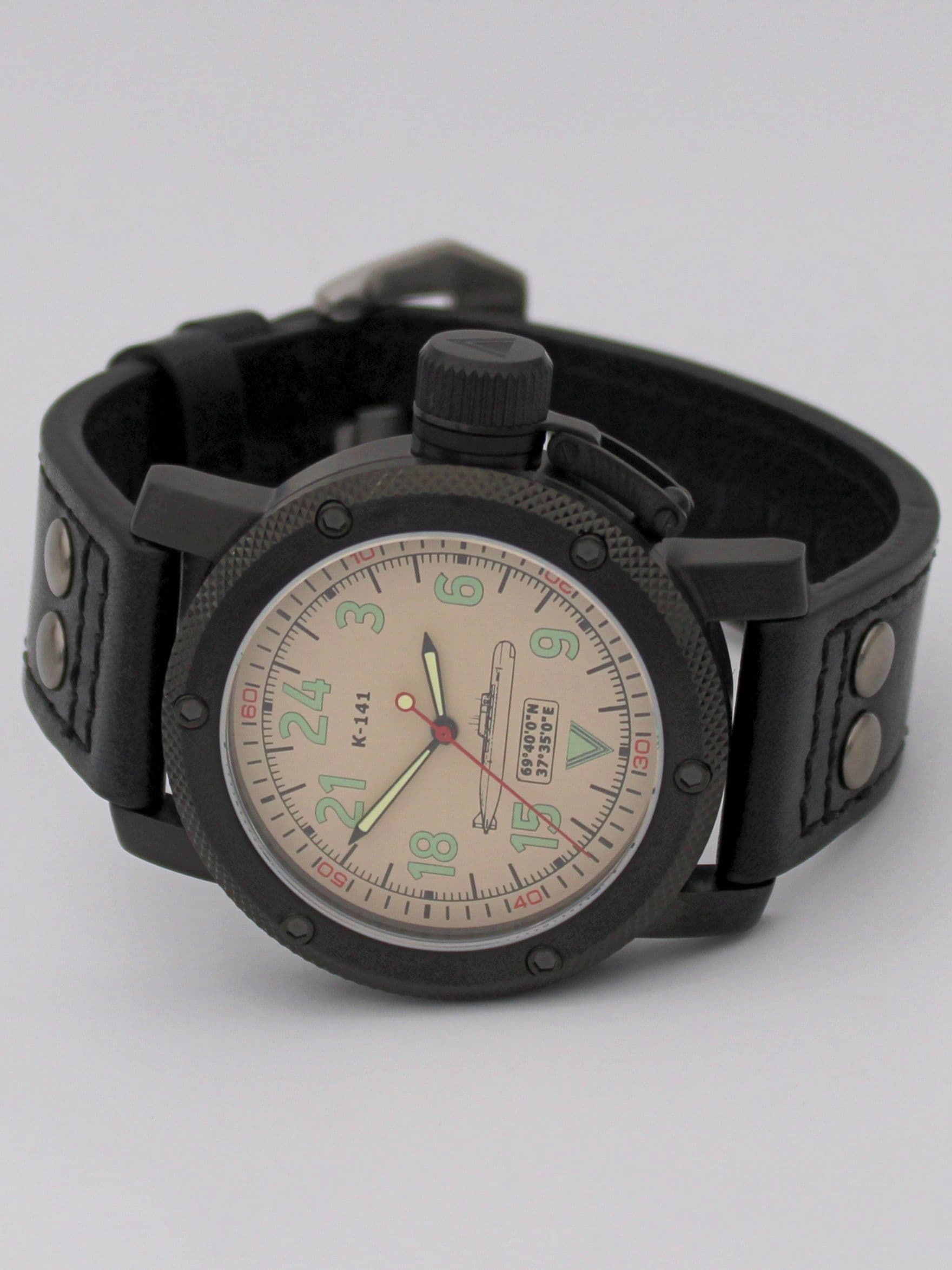 Часы К-141 / Курск (Oscar-II) механические с автоподзаводом (Восток 2431) 101.087.01