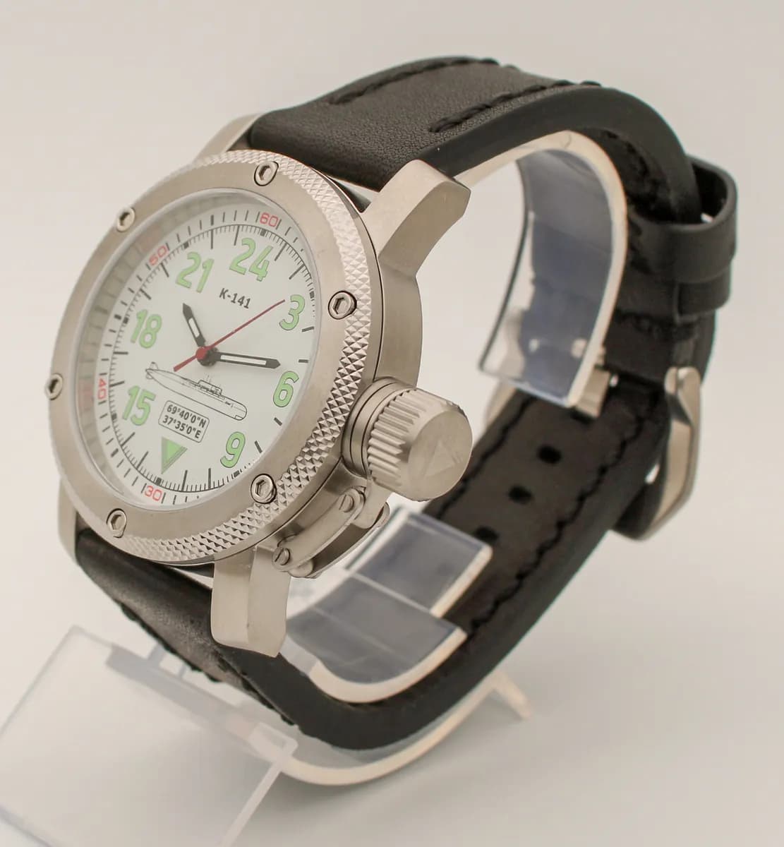 Часы К-141 Курск (Oscar-II) 1086.01 механические (сапфировое стекло) с автоподзаводом, механизм Восток 2431 