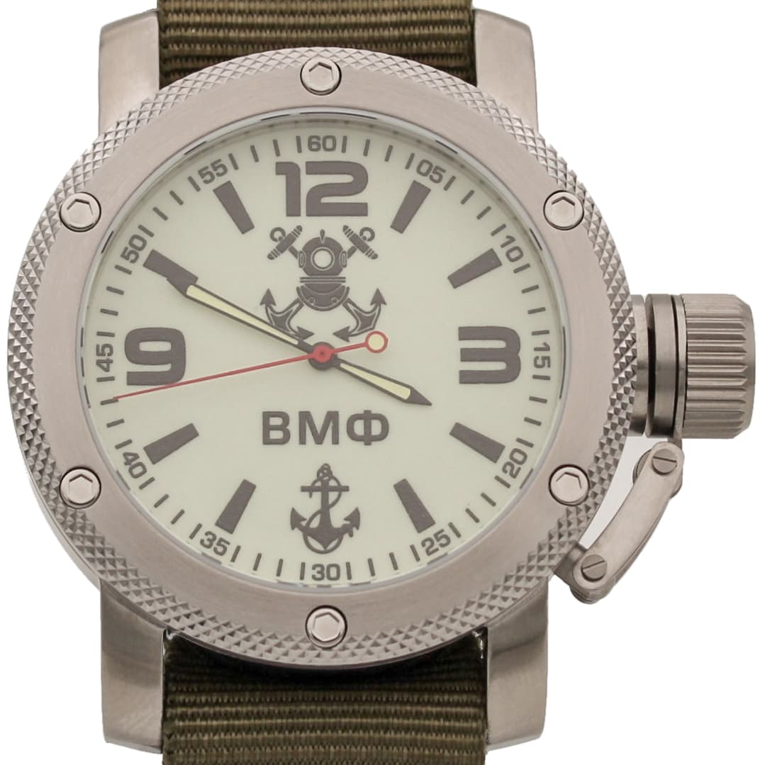 Часы ВМФ(с якорем) механизм Восток 2415.01