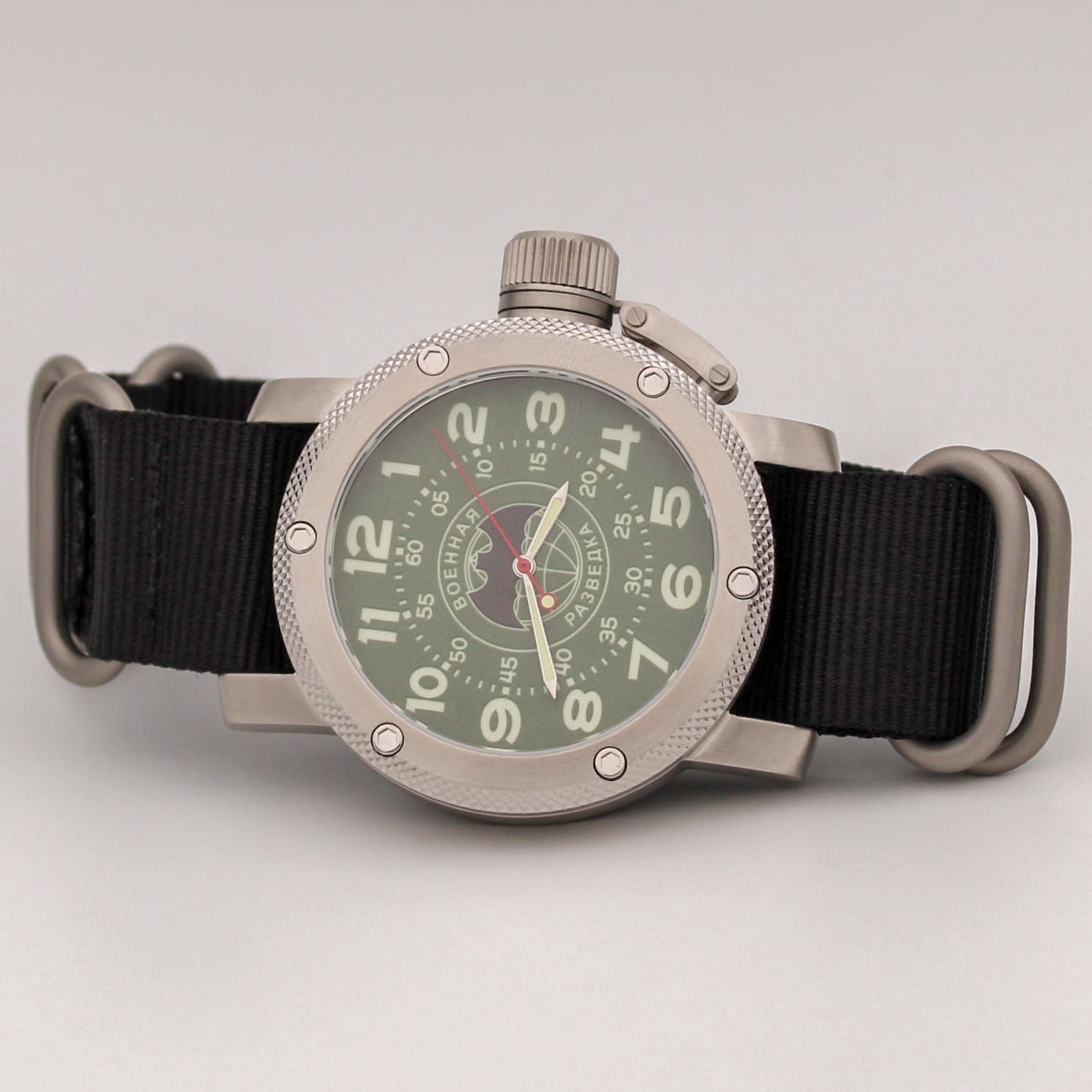 Часы ВОЕННАЯ РАЗВЕДКА, механизм Восток 2415.01