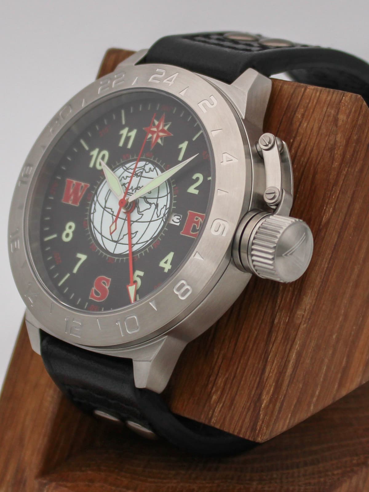 Часы Компас механические с автоподзаводом (Seiko NH34A) 52.187.01