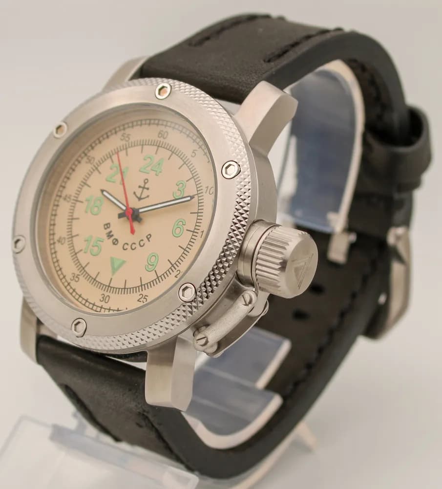 Часы ВМФ СССР механические 012.01 механизм Ракета 2623