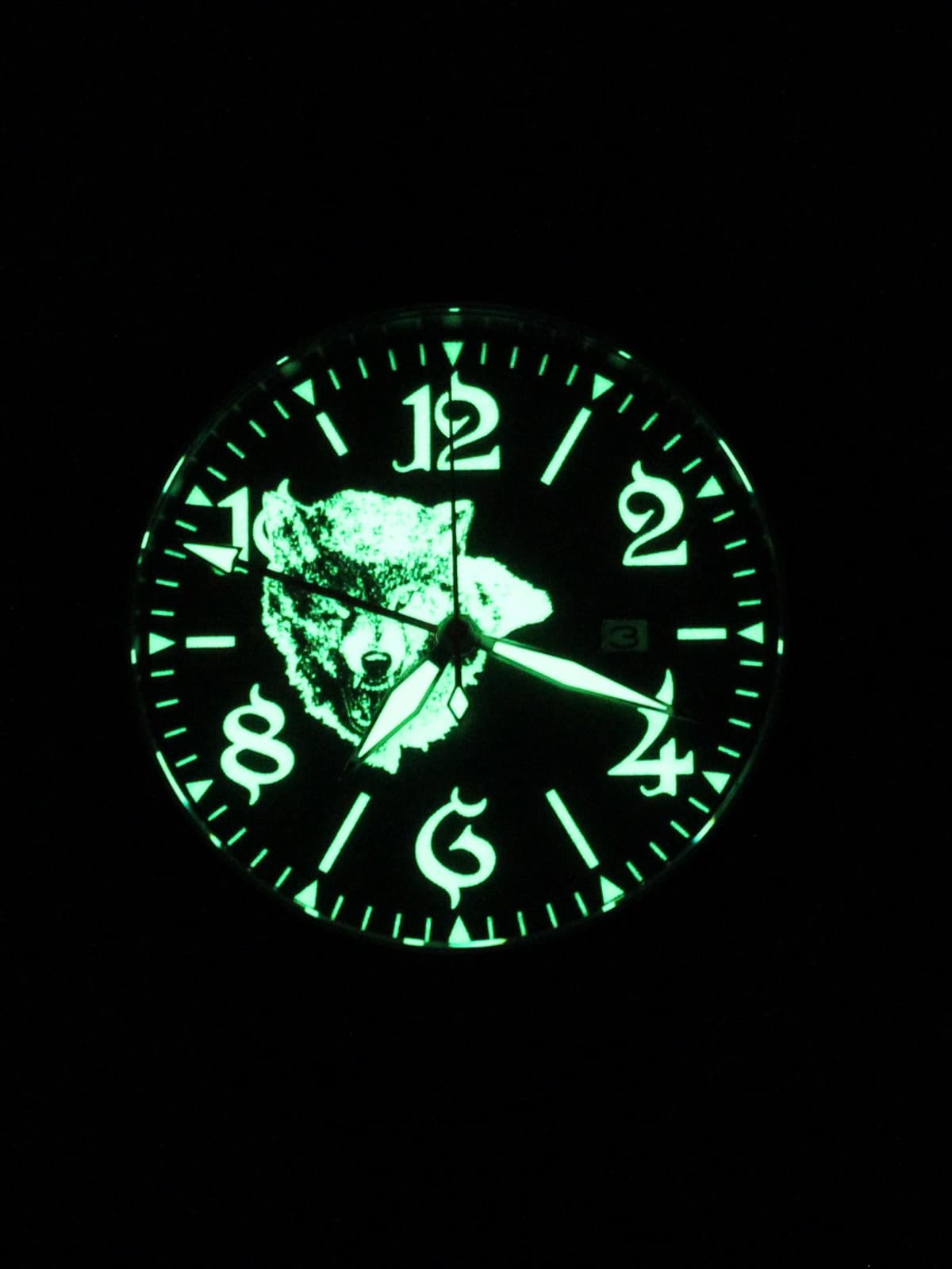 Часы Волк механические с автоподзаводом (Seiko NH34A) 152.300.01