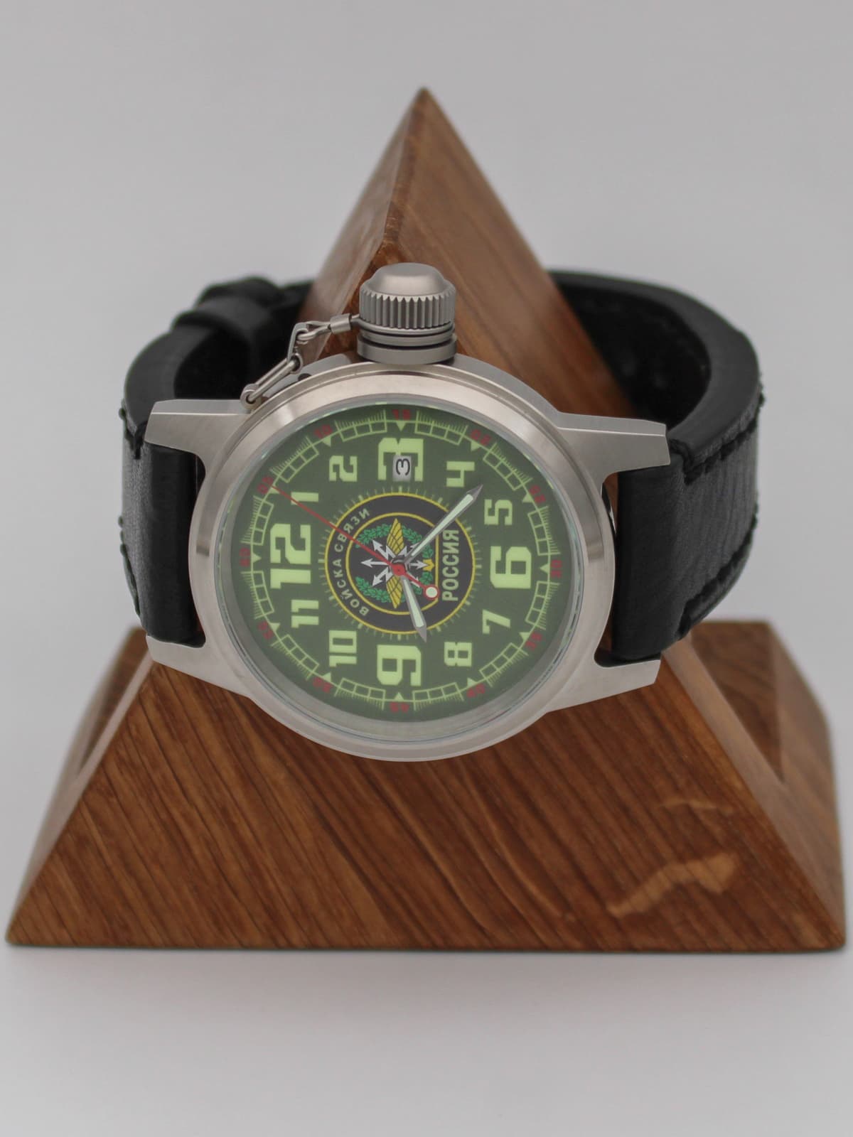 Часы Войска связи механические с автоподзаводом (Seiko NH35A) 45.198.01