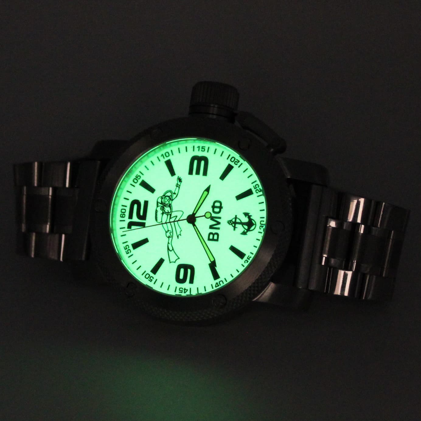 Часы ВМФ Боевой пловец, механизм Восток 2415.01