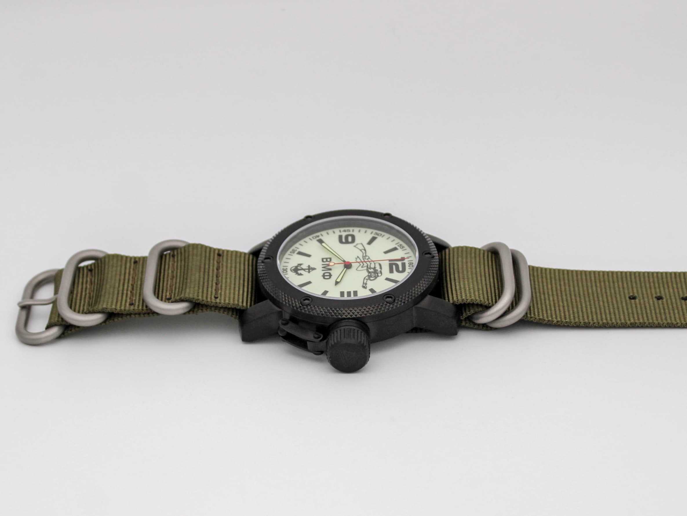 Часы ВМФ Боевой пловец, механизм Восток 2415.01