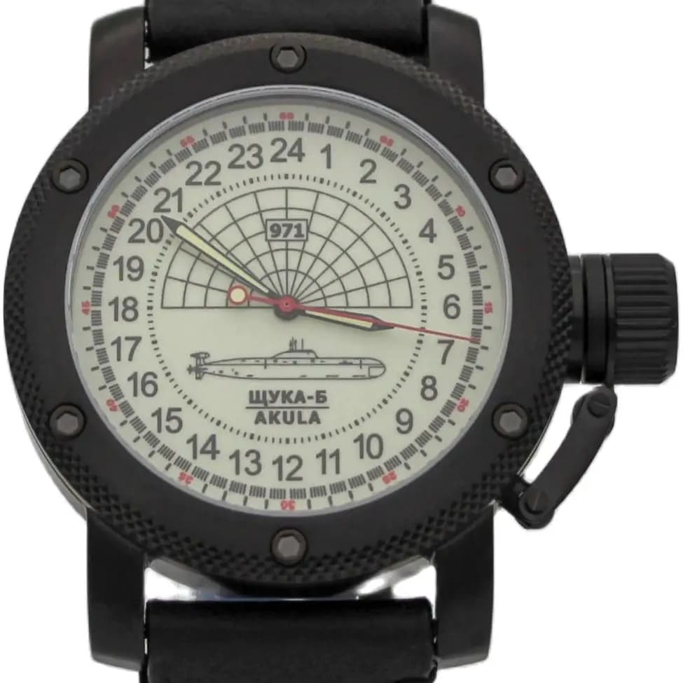 Часы 971 Щука-Б (Акула), механизм Восток 2415.01
