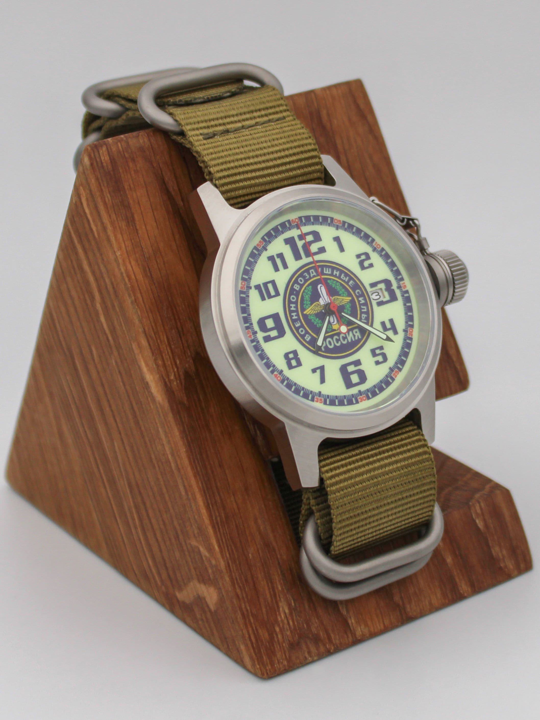 Часы ВВС механические с автоподзаводом (Seiko NH35A) 45.208.21