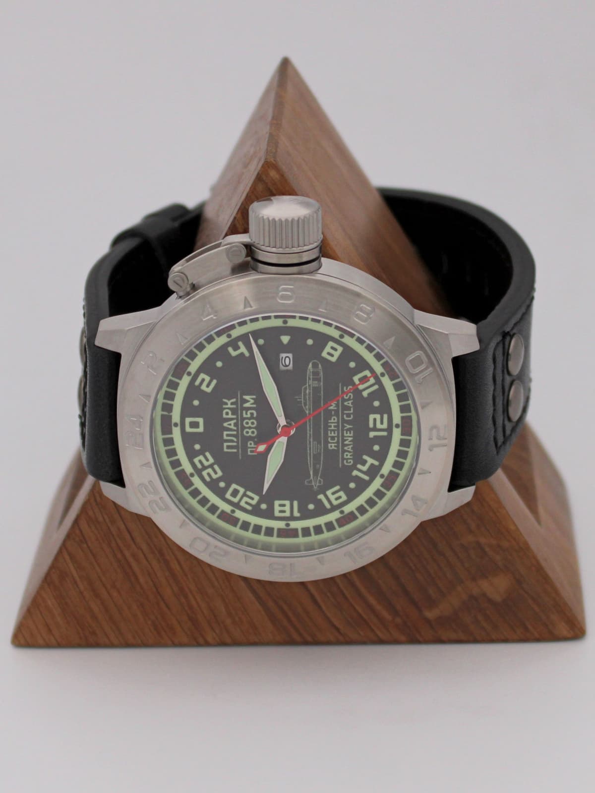 Часы ПЛАРК 885М Ясень-М (Graney class) механические с автоподзаводом (Seiko NH34A) 52.194.01