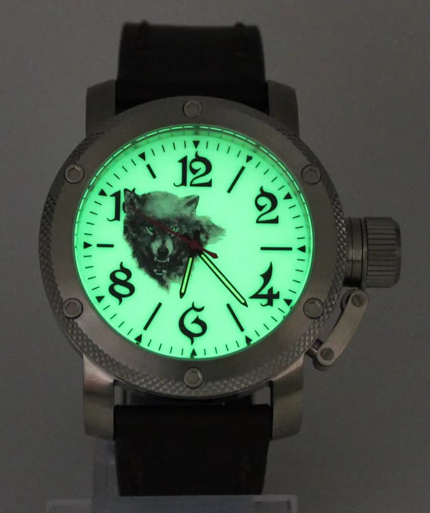 Часы Волк 305,02 механические, механизм Ракета 2609НА