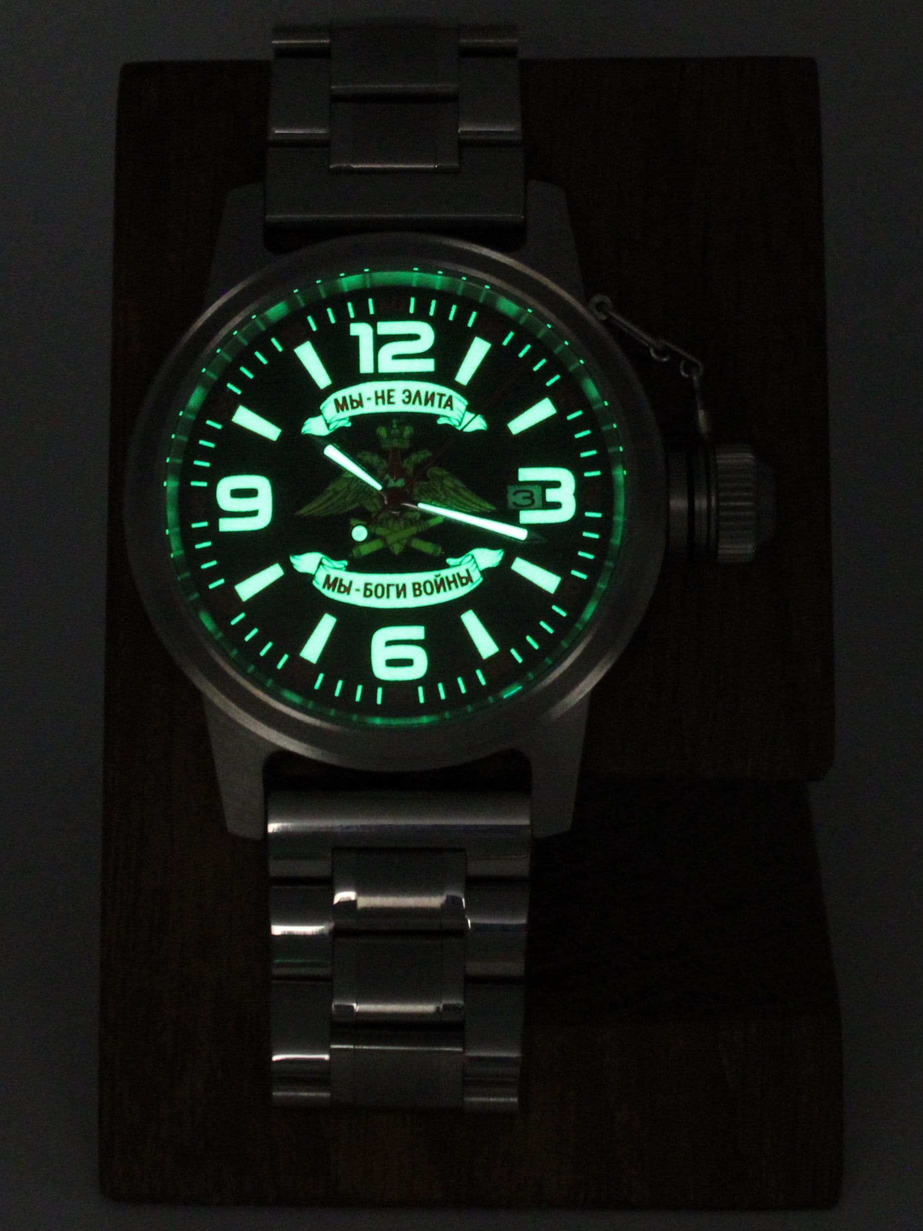 Часы Артиллерия механические с автоподзаводом (Seiko NH35A) 45.201.2