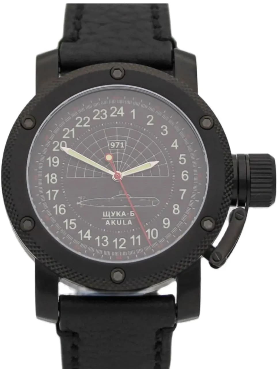 Часы 971 Щука-Б (Акула), механизм Восток 2415.01