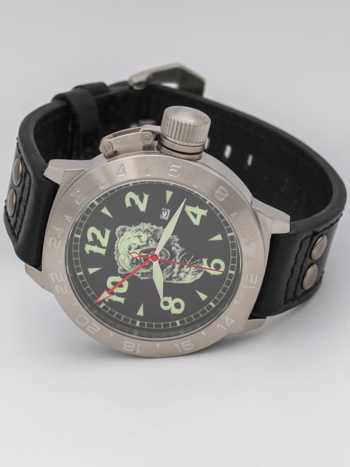 Часы Медведь механические с автоподзаводом (Seiko NH34A) 52.318.01