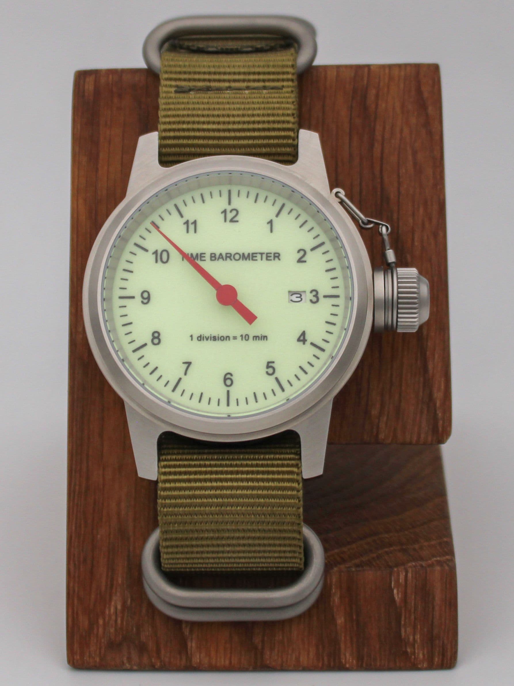 Часы Time Barometer однострелочные механические с автоподзаводом (Seiko NH35A) 45.172.21