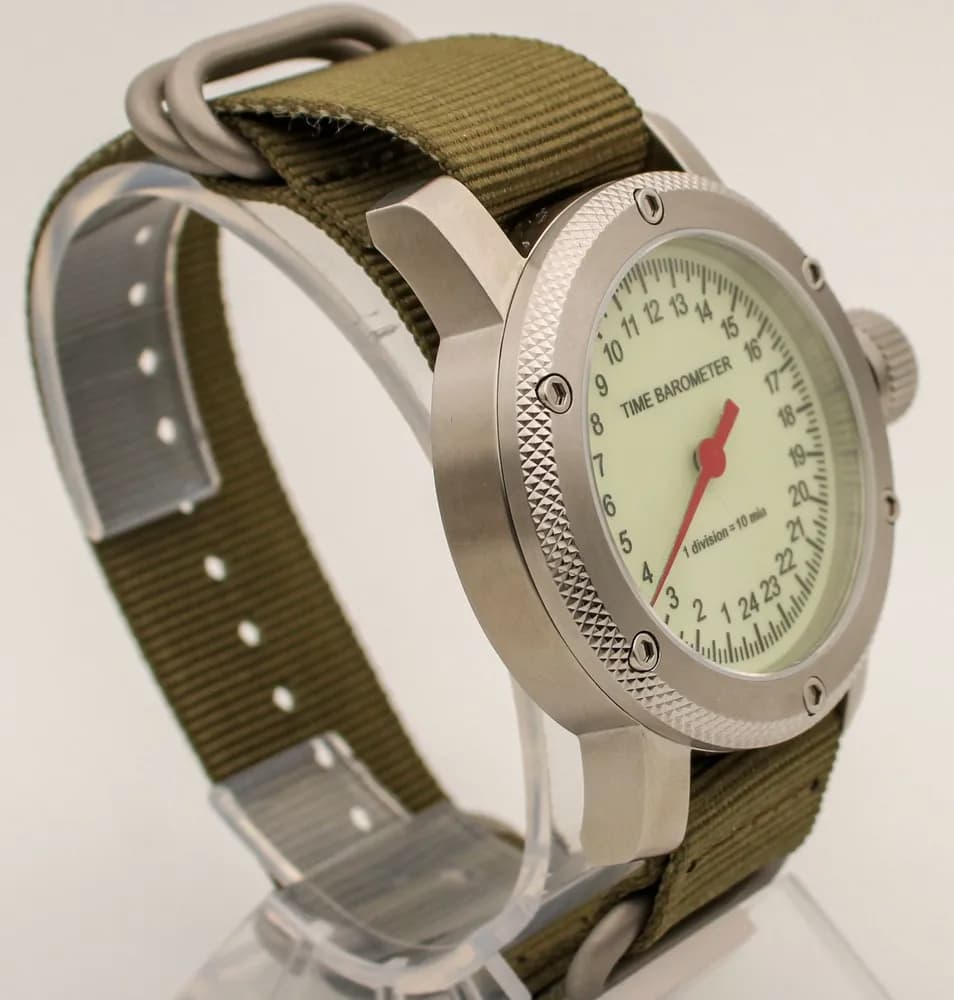 Часы наручные Time Barometer 1600.21  одно стрелочные, механические (сапфировое стекло) с автоподзаводом, механизм Восток 2431 