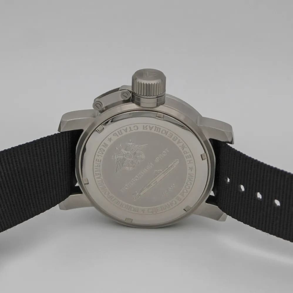 Часы  971 / Щука-Б (Akula), механические, механизм Ракета 2623 Н