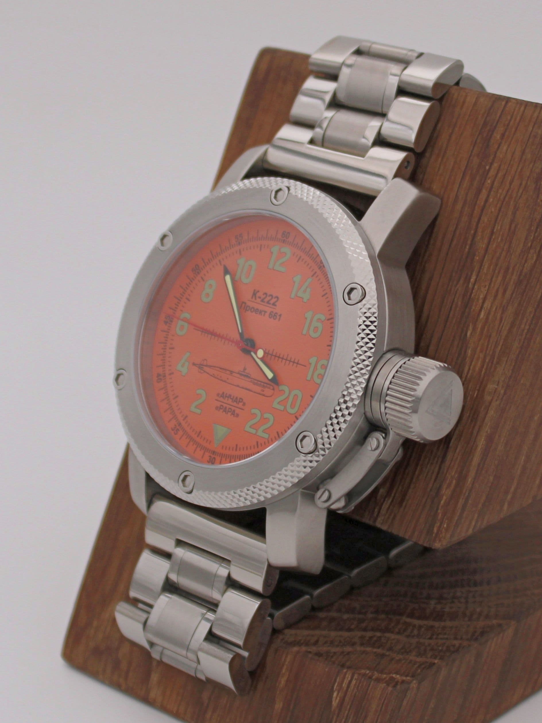 Часы К-222 / Анчар (Papa) механические с автоподзаводом (Восток 2431) 01.033.2