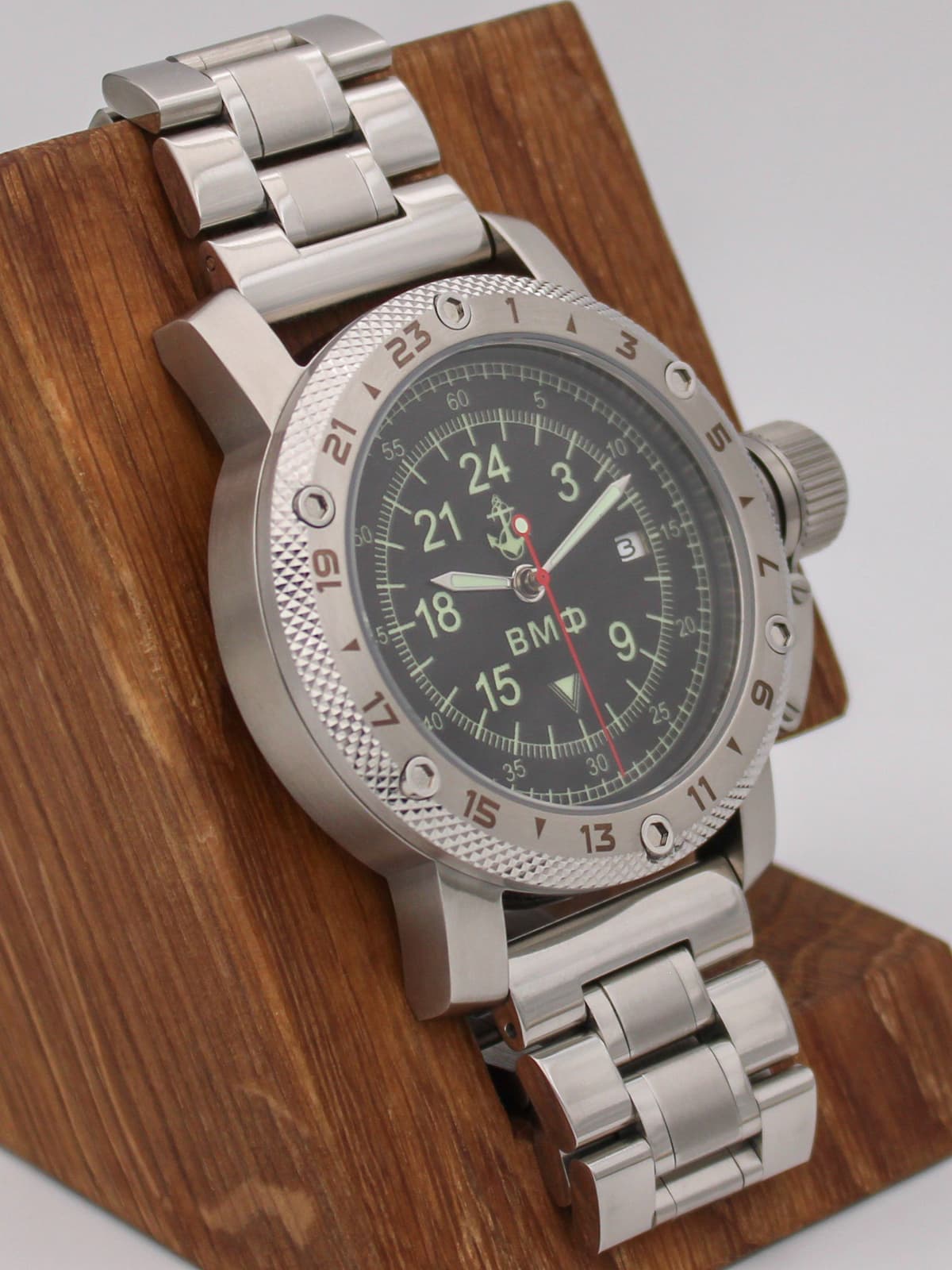 Часы ВМФ кварцевые (Ronda 515.24H) Q47.060.2