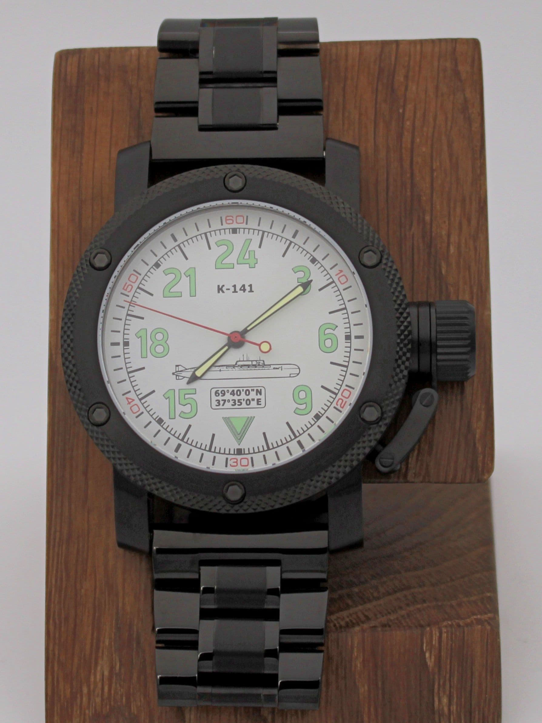 Часы К-141 / Курск (Oscar-II) механические с автоподзаводом (Восток 2431) 101.086.1
